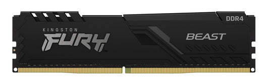 Kingston Fury Beast 16GB, DDR4, 3200MHz (PC4-25600), CL16, XMP, DIMM Memory