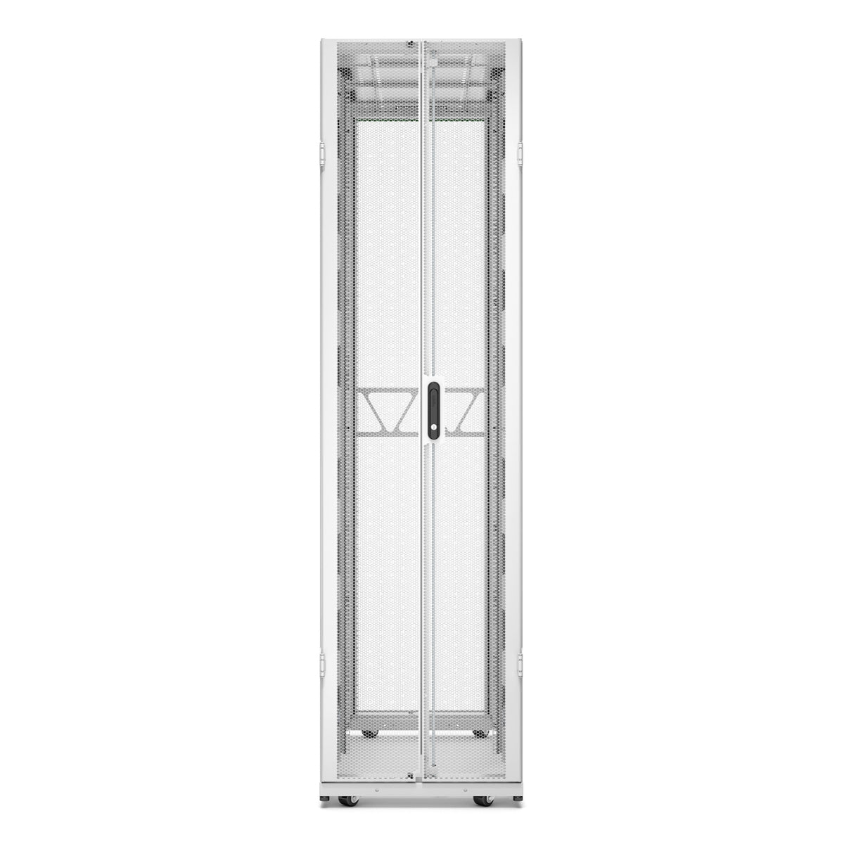 APC NetShelter SX Server Rack Gen 2, 48U, 2258H x 600W x 1200D mm, with Sides, White, image 2