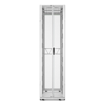 APC NetShelter SX Server Rack Gen 2, 48U, 2258H x 600W x 1200D mm, with Sides, White, image 2