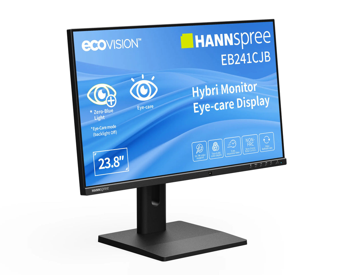 Hannspree Hybri Monitor EB241CJB 23.8" Full HD TN Monitor, image 3