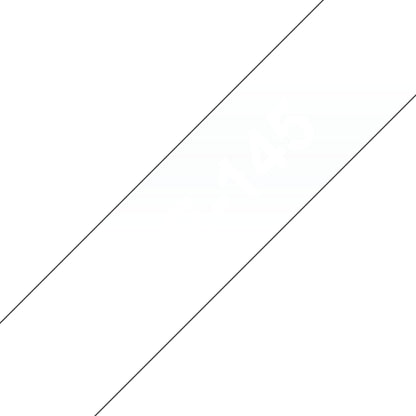 Brother TZe-145 White on Transparent Laminated Tape, 18mm x 8m