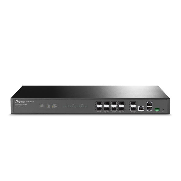 TP-LINK Aginet (DS-P7001-08) DeltaStream 8-port Pizza-box GPON Optical Line Terminal, 8 GPON Ports, Dual Redundant PSUs, Centralized Management