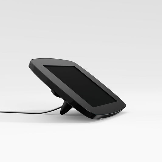 Bouncepad Original Lounge with Reinforced USB Cable | Apple iPad 10th Gen 10.9 (2022) | Black | Covered Front Camera and Home Button