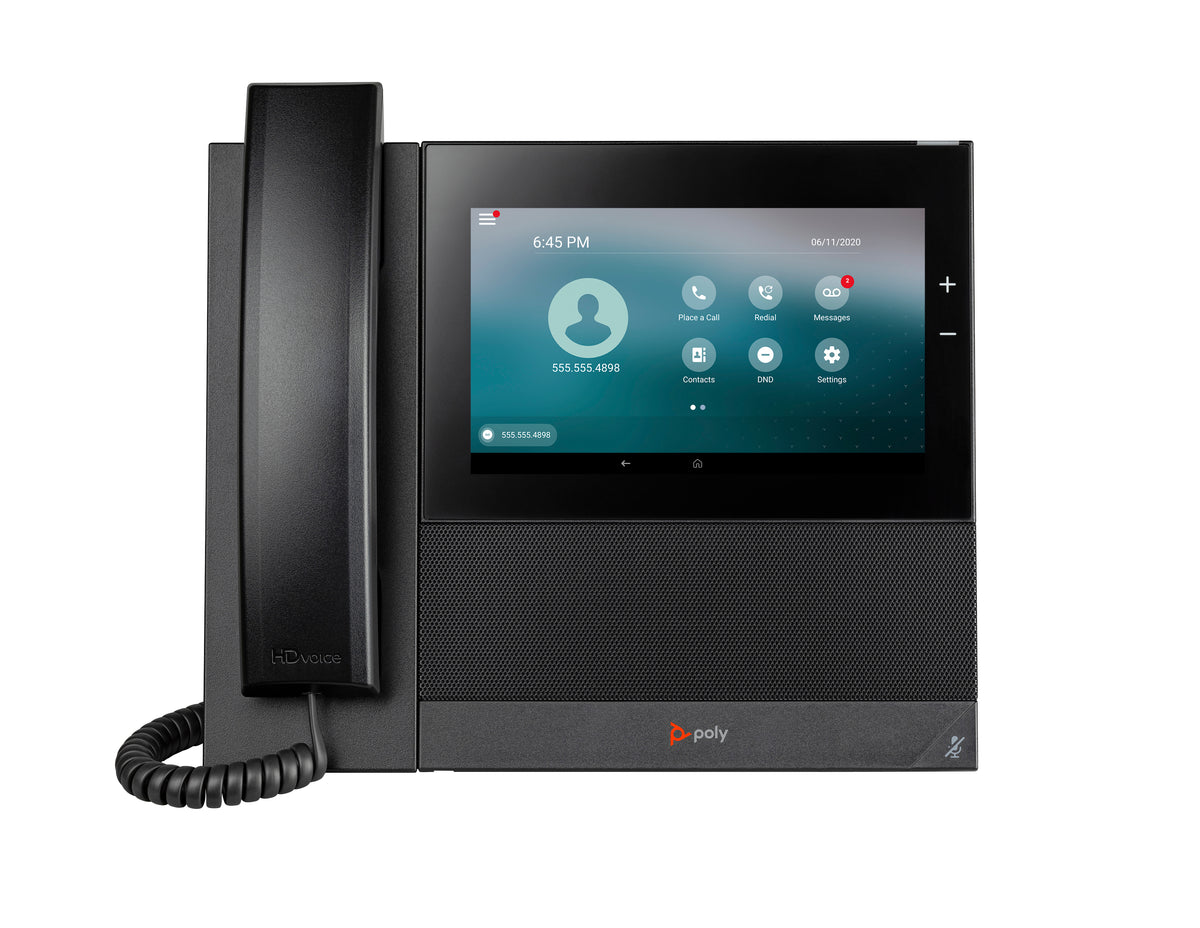 HP CCX 600 Business Media Phone with Open SIP and PoE-enabled