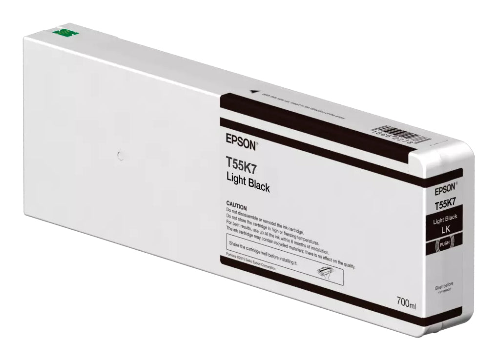 Epson C13T55K700 Genuine Black Ink Cartridge, image 2