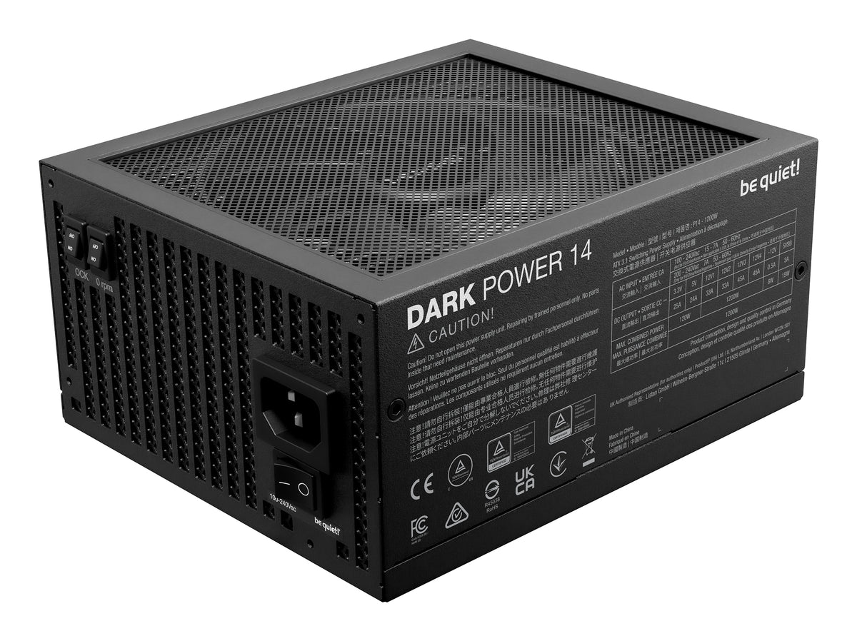 be quiet! Dark Power 14 1200 W - 80 Plus Titanium Power Supply Unit ATX Black, image 3
