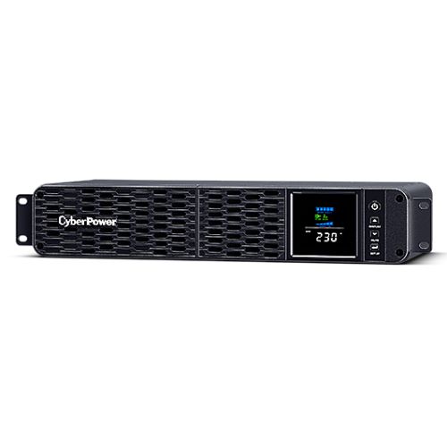 CyberPower Advanced PFC Sinewave 2U Rackmount 1600VA UPS, 1000W, Colour LCD, 8x IEC C13, USB, Hot-swappable Batteries