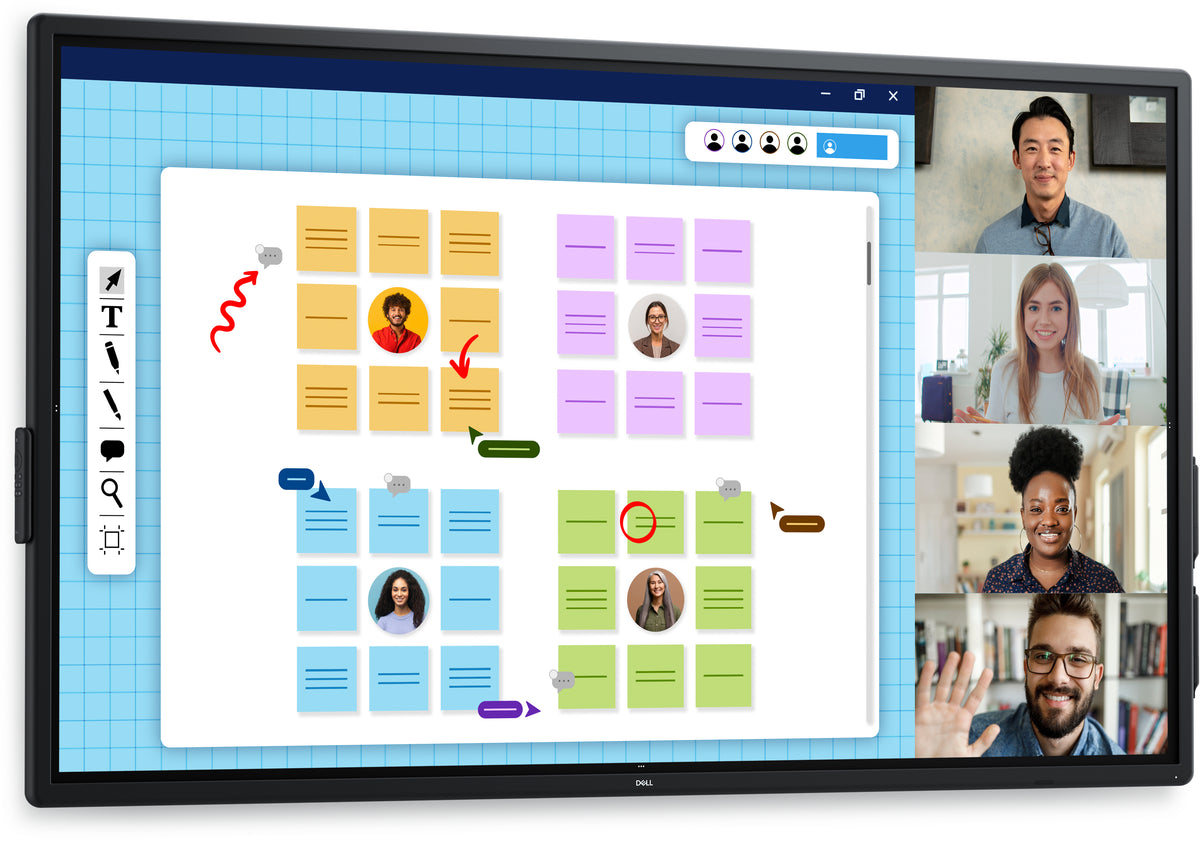 Dell P7525QT 74.5" LCD 3840 x 2160 pixels 4K Ultra HD, image 2