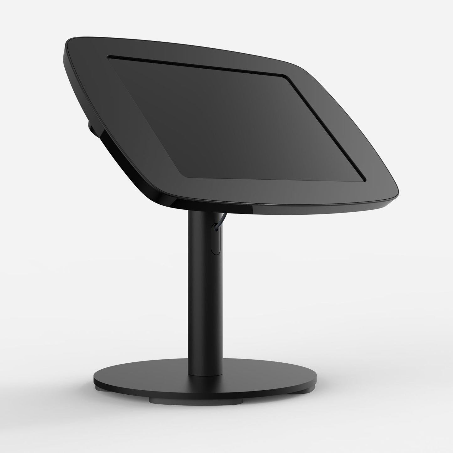 Bouncepad Original Twist + Counter Base | Apple iPad 10th Gen 10.9 (2022) | Black | Covered Front Camera and Home Button