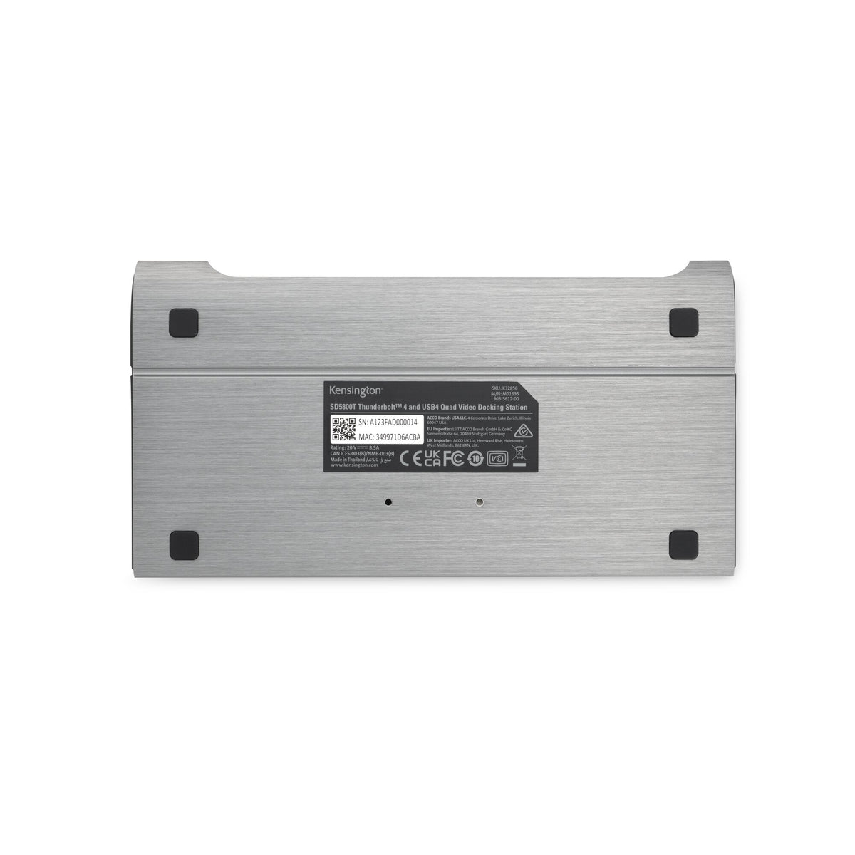 Kensington AD4010T4 Thunderbolt 4 and USB4 Quad Video Docking Station - 98W PD, image 5