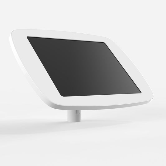 Bouncepad Original Twist-Mini | Apple iPad Pro 3rd, 4th, 5th and 6th Gen 12.9 (2018 - 2022) | White | Exposed Front Camera and Home Button