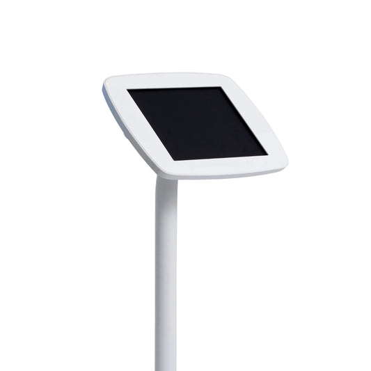 Bouncepad Original Floorstanding (inc USB Cable) | Covered Front Camera and Home Button | White | Samsung Galaxy Tab A9+ and A11+ 11-inch (2023 - 2025)