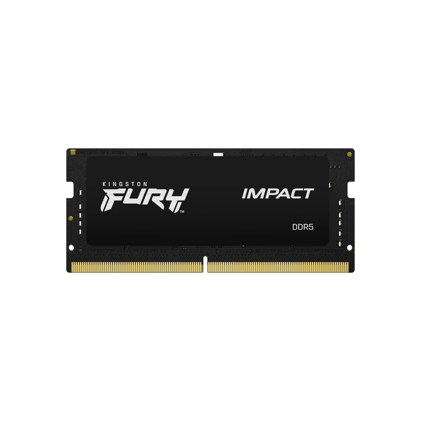 Kingston Fury Impact 16GB, DDR5, 5600MHz (PC5-44800), CL40, 1.1V, Intel XMP 3.0, SODIMM Memory