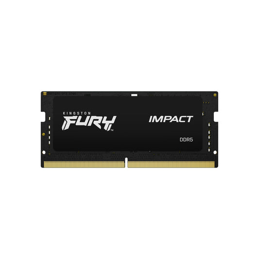 Kingston Fury Impact 32GB Kit (2 x16GB), DDR5, 5600MHz (PC5-44800), CL40, 1.1V, Intel XMP 3.0, SODIMM Memory