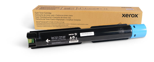 Xerox 006R01825 Genuine Cyan Toner Cartridge, 18,000 Pages
