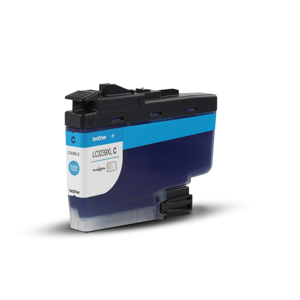 Brother LC-3239XLC Genuine Cyan High-Yield Ink Cartridge, 5,000 Pages, image 2