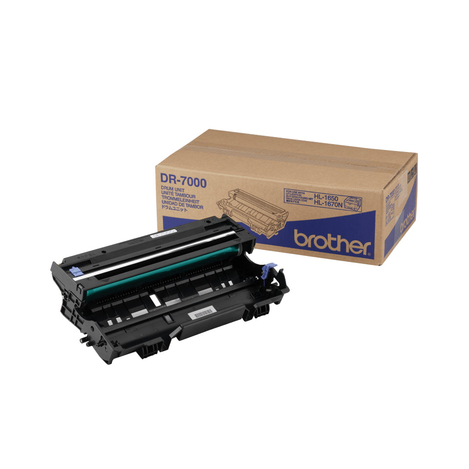 Brother DR-7000 Genuine Black Drum Unit, 20,000 Pages