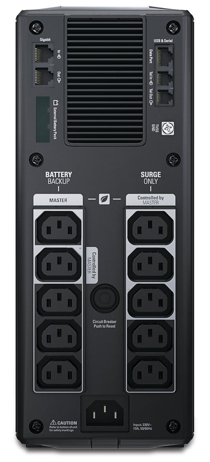 APC Back-UPS Pro BR1500GI 1500VA/865W Line-Interactive UPS, 10 IEC C13, image 2