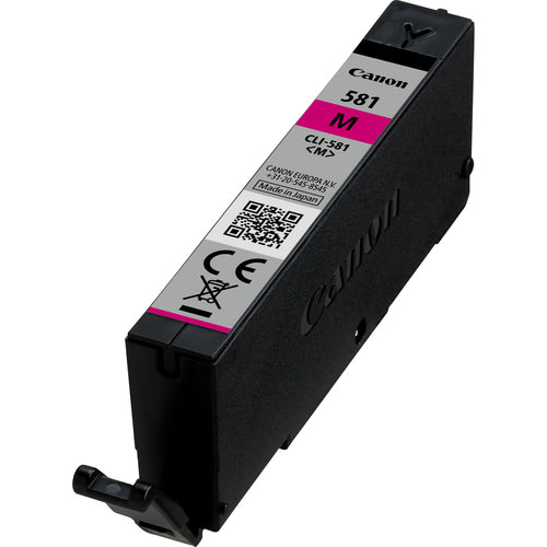 Canon CLI-581M Genuine Magenta Ink Cartridge, 237 Pages