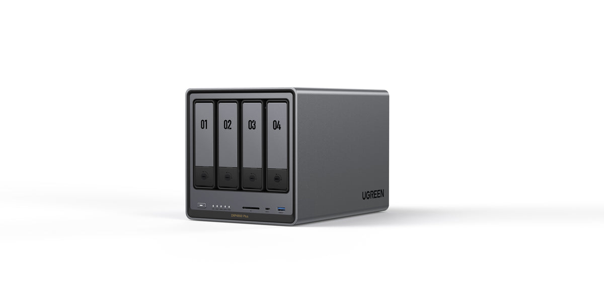Ugreen NETWORK ATTACHED DX4800PL DISKLESSUK NAS Desktop Intel Pentium 8 GB DDR5 0 TB