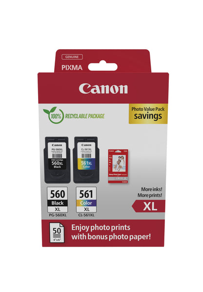 Canon 3712C008 Genuine 4-Colour High-Yield Ink Multipack