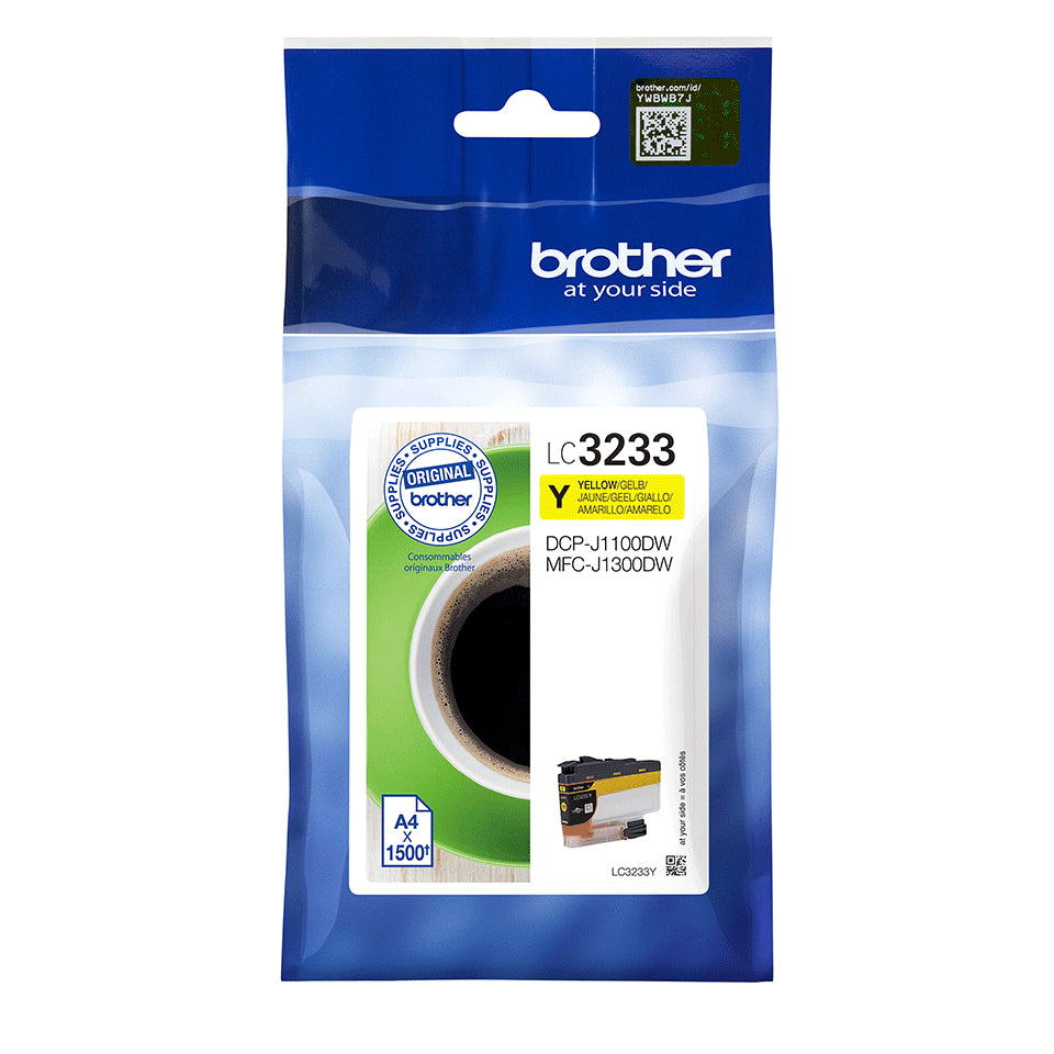 Brother LC3233Y ink cartridge 1 pc(s) Original Standard Yield Yellow
