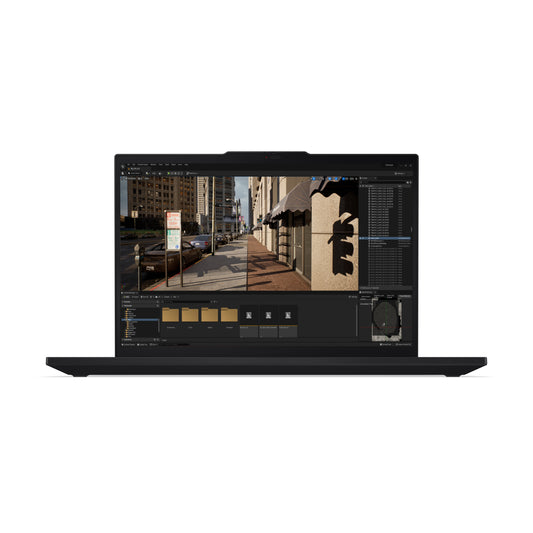 Lenovo ThinkPad P16s Gen 4 (AMD) Copilot+ PC AMD Ryzen AI 9 HX PRO 370 Mobile workstation 40.6 cm (16") WUXGA 64 GB DDR5-SDRAM 1 TB SSD Wi-Fi 7 (802.11be) Windows 11 Pro English Black