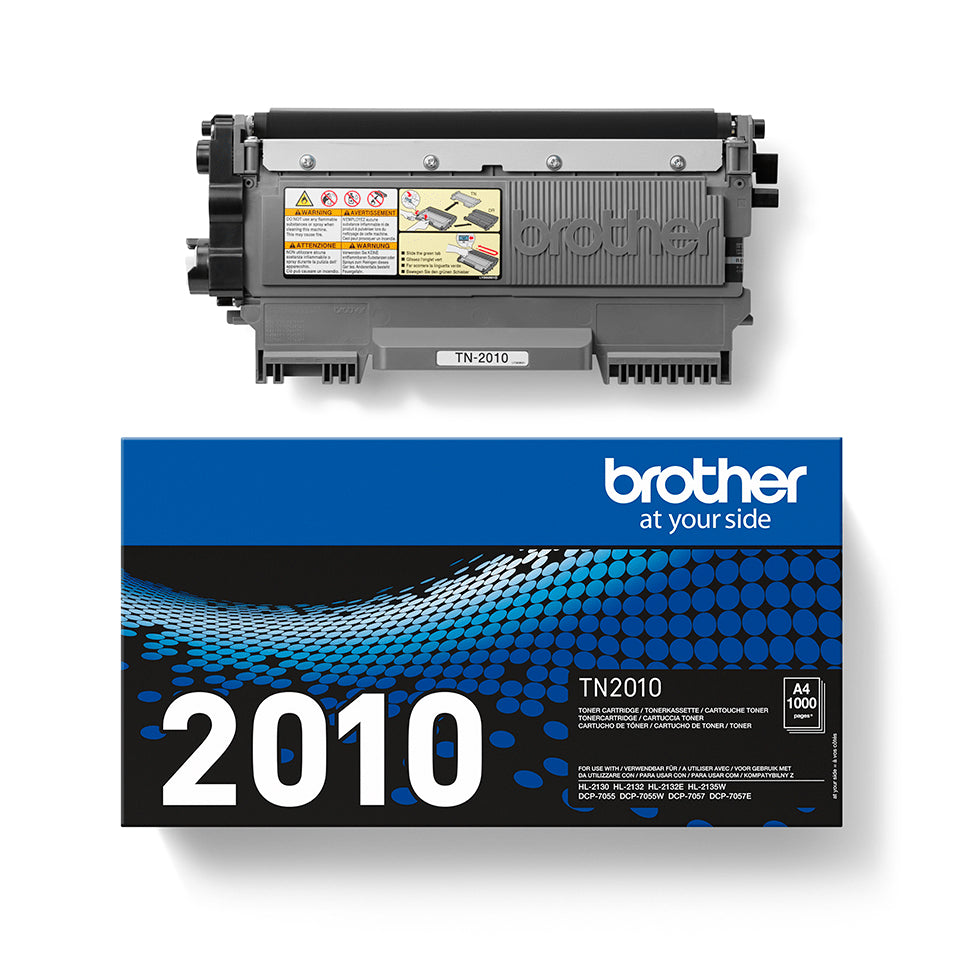 Brother TN-2010 Genuine Black Toner Cartridge, 1,000 Pages, image 3