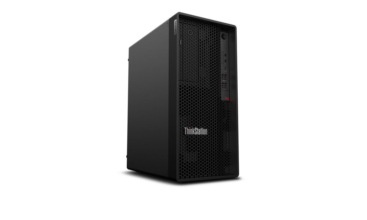 Lenovo ThinkStation P2 Tower Gen 2 Workstation – Core Ultra 7 265, 32GB, 1TB SSD, Windows 11 Pro, Black, 30JQ009VUK, image 2