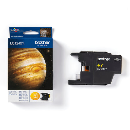 Brother LC-1240Y Genuine Yellow Ink Cartridge, image 3