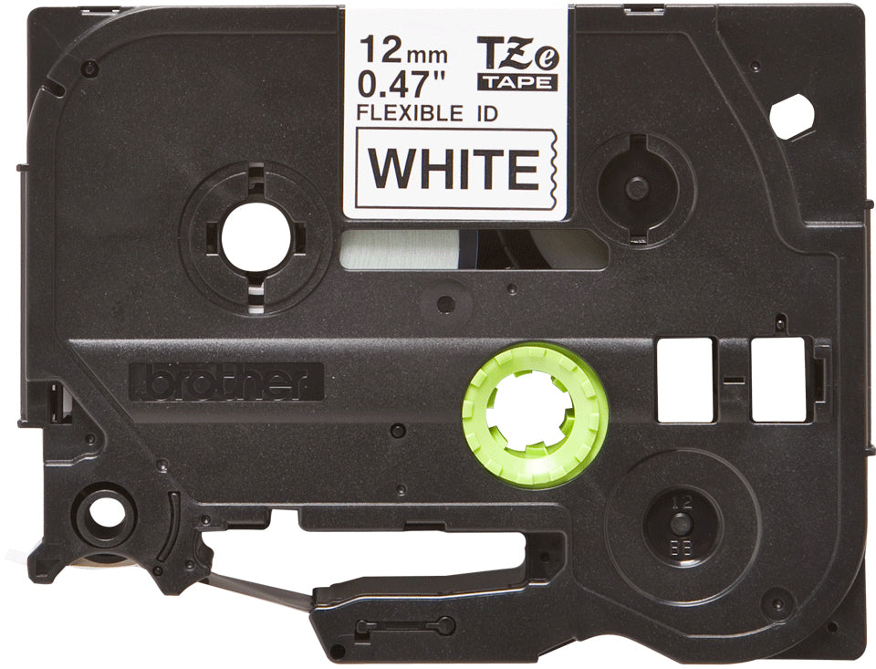 Brother TZe-FX231 Black on White Label Tape, 12mm x 8m, image 4