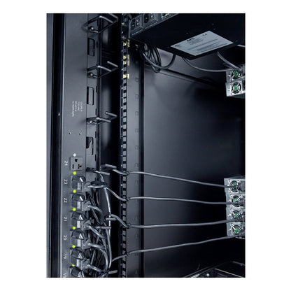 APC NetShelter Cable Management, Vertical Cable Manager, Cable Rings, Set of 8, Black, image 6