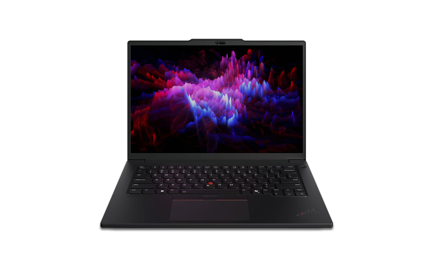 Lenovo ThinkPad P14s Gen 5 (Intel) Intel Core Ultra 7 155H Laptop 36.8 cm (14.5") WQXGA 64 GB DDR5-SDRAM 1 TB SSD NVIDIA RTX 500 Ada Wi-Fi 6E (802.11ax) Windows 11 Pro UK English Black
