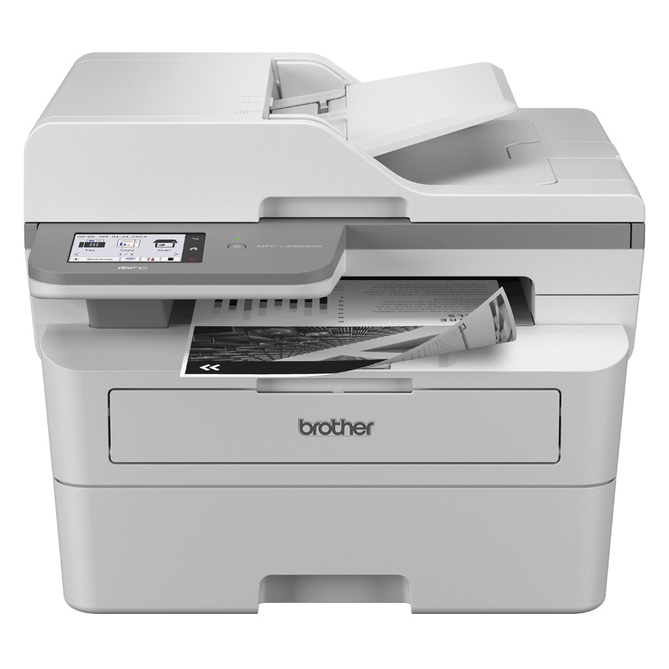 Brother MFC-L2980DW A4 Mono Laser Multifunction Printer, 36ppm, Duplex, Wi-Fi