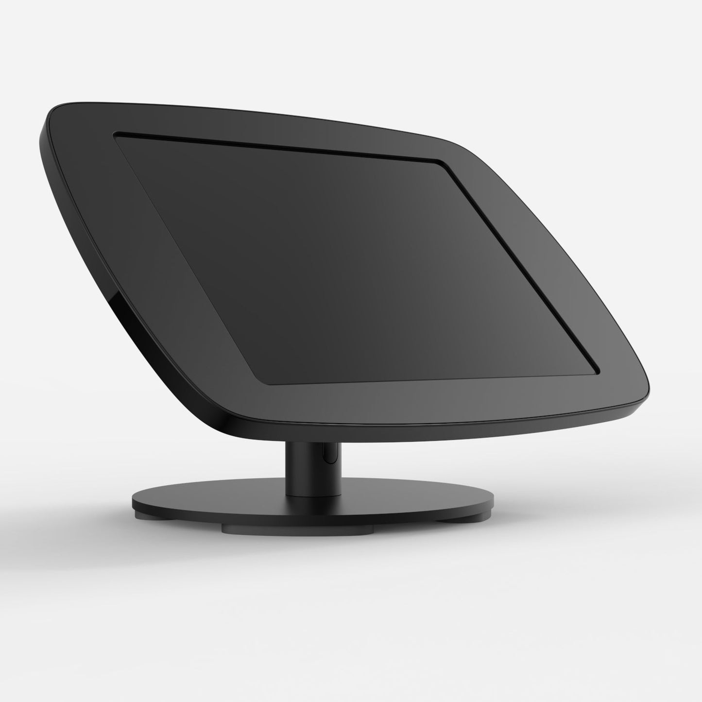 Bouncepad Original Twist-Mini + Counter Base | Apple iPad Pro 7th Gen 13-inch (2024) | Black | Covered Front Camera and Home Button