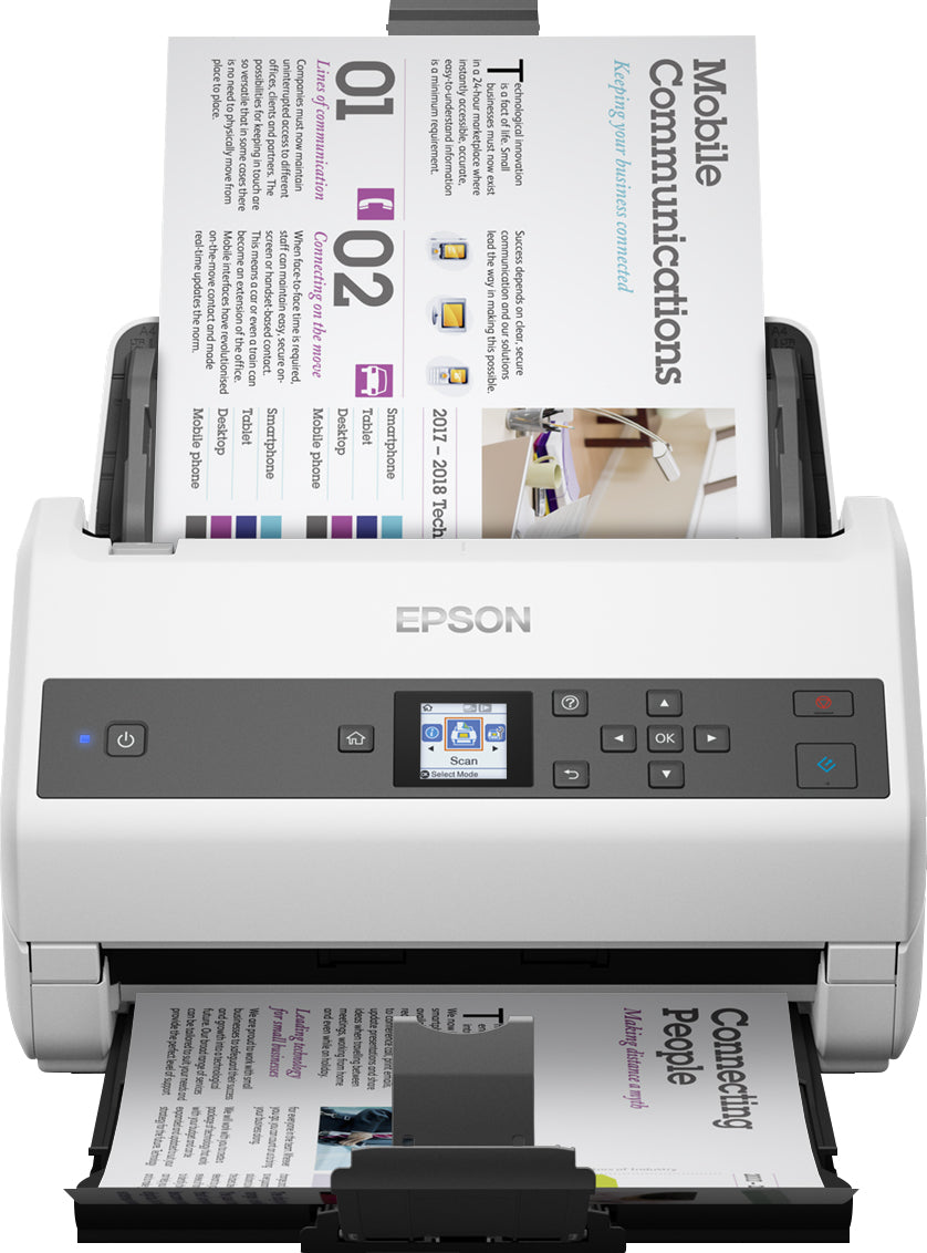 Epson WorkForce DS-870 A4 Sheet-fed Document Scanner, 130ppm, Duplex, image 3