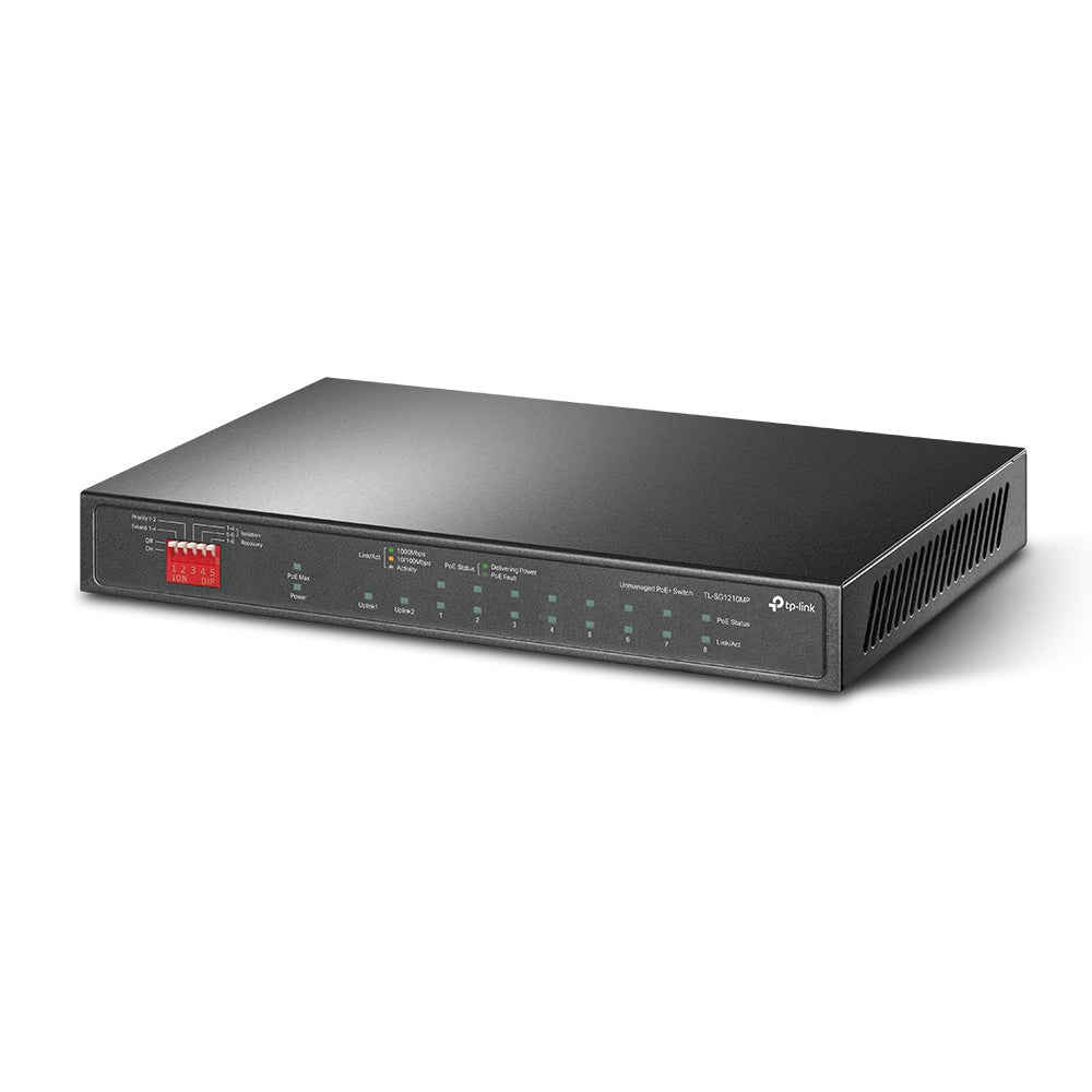 TP-Link TL-SG1210MP 9-Port Gigabit PoE+ Unmanaged Switch, image 2