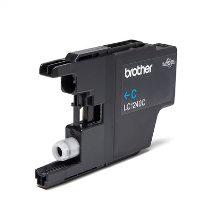 Brother LC-1240C Genuine Cyan Ink Cartridge, 600 Pages, image 4
