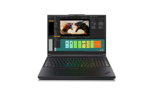 Lenovo ThinkPad P16 Gen 3 Intel Core Ultra 9 275HX Laptop 40.6 cm (16") WUXGA 64 GB DDR5-SDRAM 1 TB SSD NVIDIA RTX PRO 2000 Blackwell Wi-Fi 7 (802.11be) Windows 11 Pro English Black