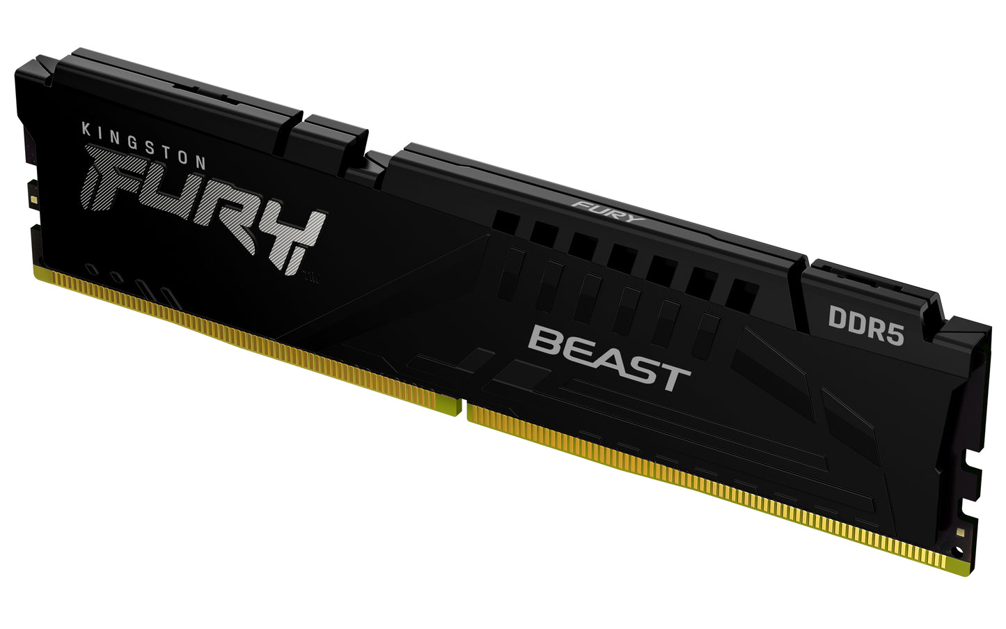 Kingston Fury Beast 32GB, DDR5, 5200MHz (PC5-38400), CL40, 1.25V, ECC, XMP 3.0, PMIC, DIMM Memory