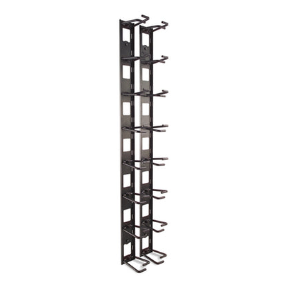 APC NetShelter Cable Management, Vertical Cable Manager, Cable Rings, Set of 8, Black, image 2