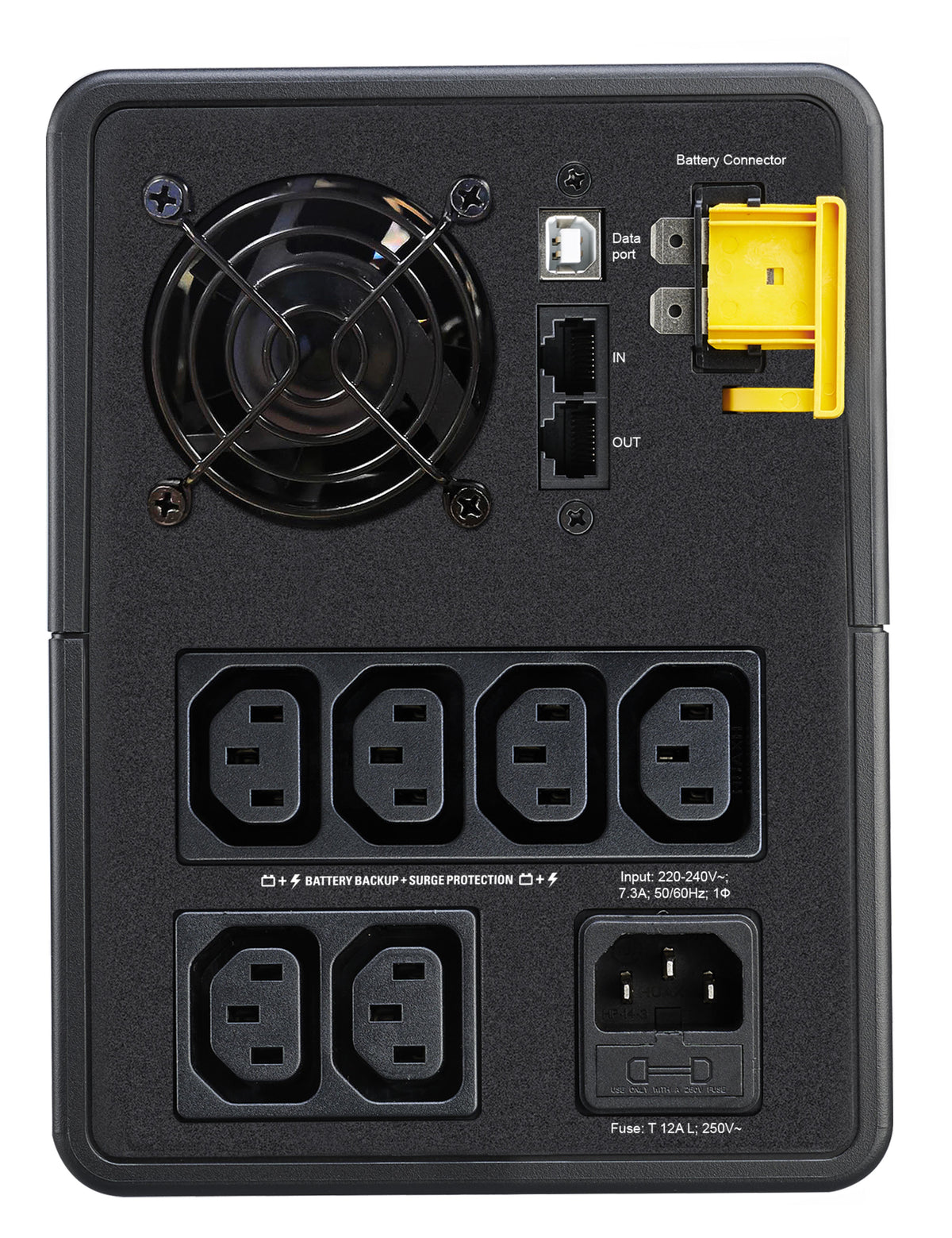 APC Back-UPS BX1600MI 1600VA/900W Line-Interactive UPS, 6 IEC C13, image 2