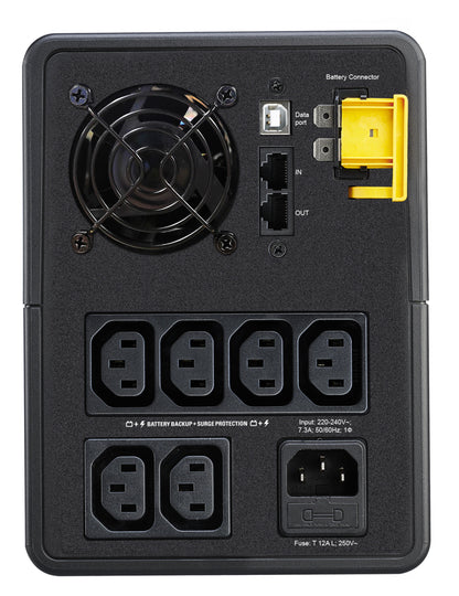 APC Back-UPS BX1600MI 1600VA/900W Line-Interactive UPS, 6 IEC C13, image 2