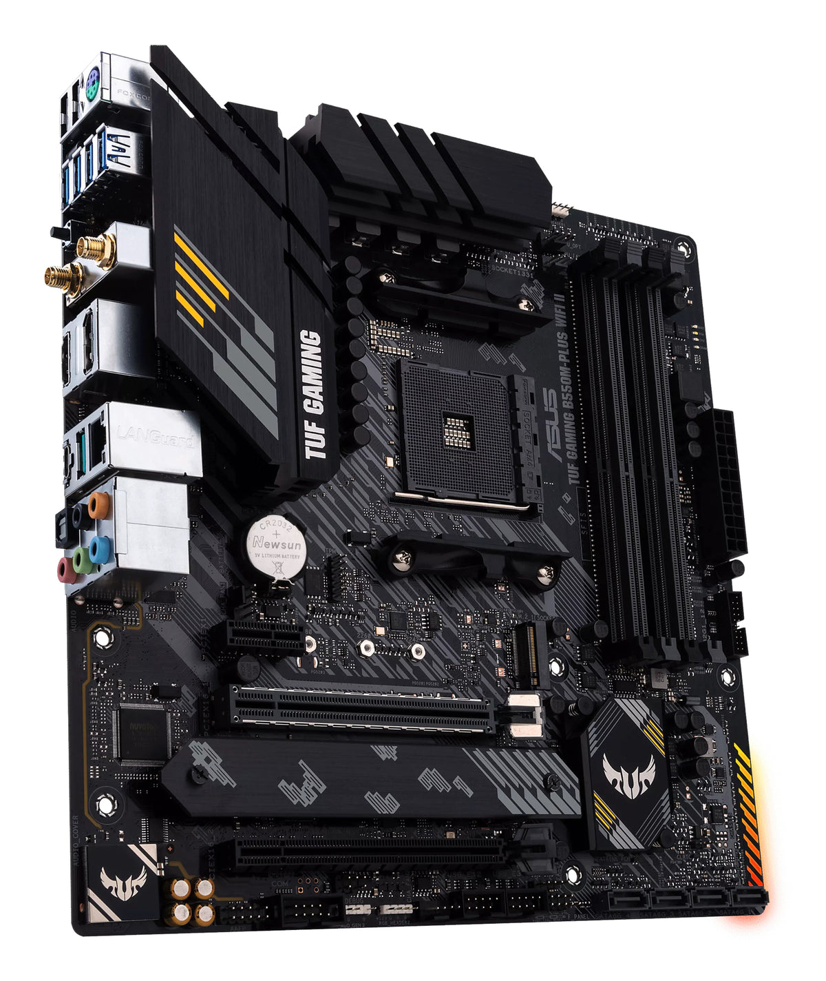 ASUS TUF GAMING B550M-PLUS WIFI II AMD B550 Socket AM4 micro ATX, image 4