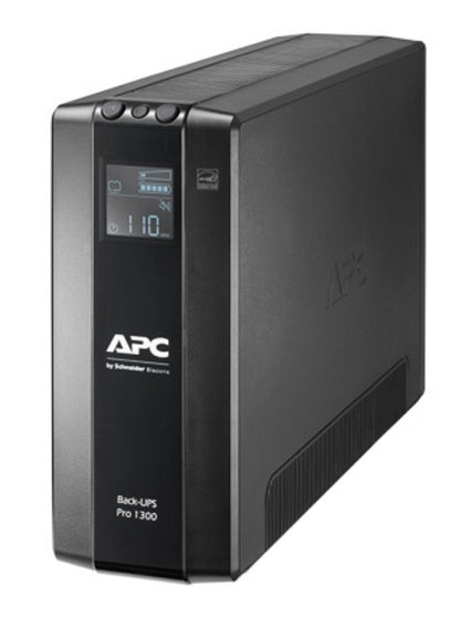 APC Back-UPS Pro BR1300MI 1300VA/780W Line-Interactive UPS, 8 IEC C13, Tower