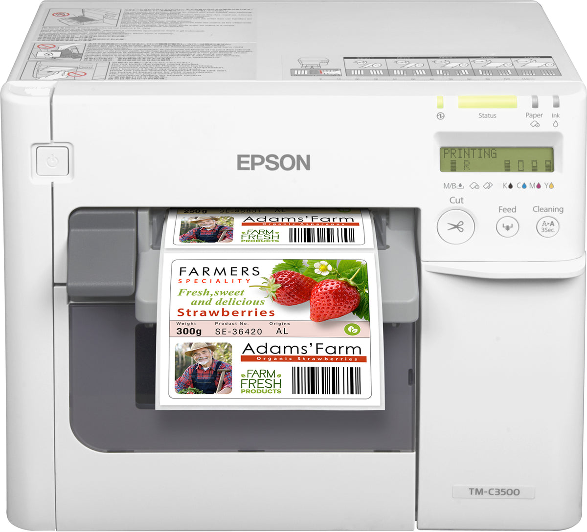 Epson ColorWorks C3500 Inkjet Label Printer