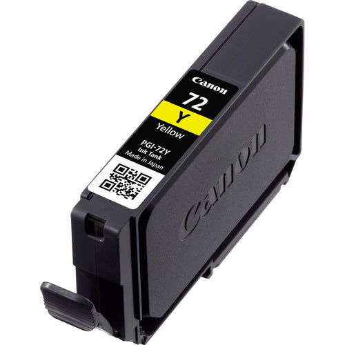 Canon PGI-72Y Genuine Yellow Ink Cartridge, 377 Pages