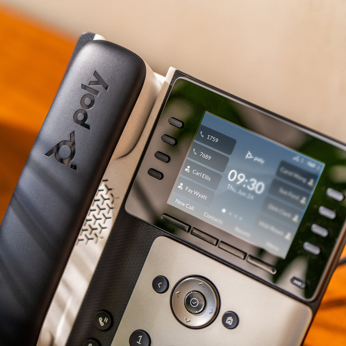 Poly Edge E350 IP Phone and PoE-enabled, image 3