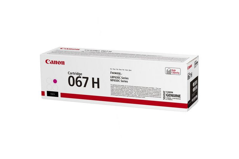 Canon 067H Genuine Magenta Toner Cartridge, 2,350 Pages, image 3