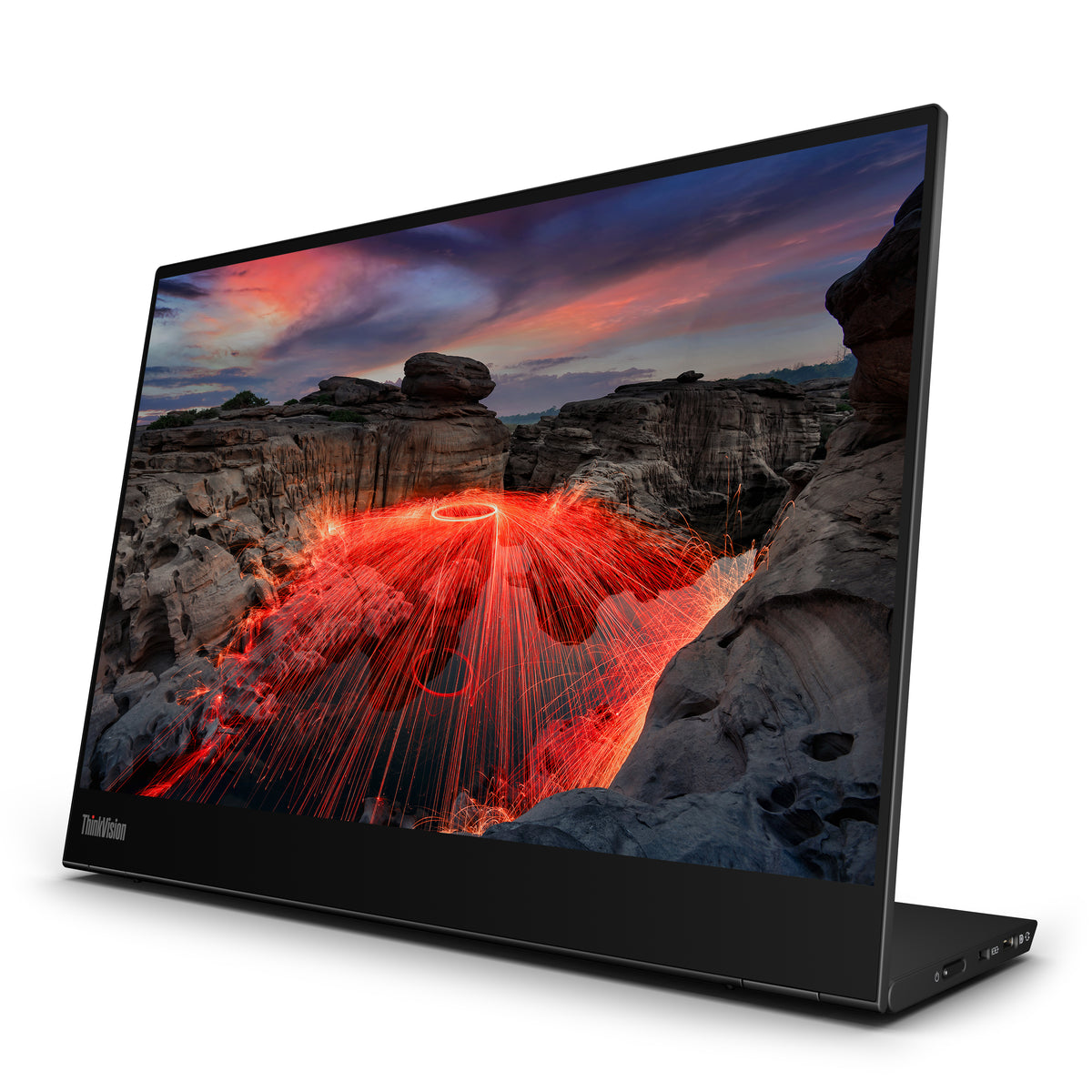 Lenovo ThinkVision M14t Gen 2 Monitor 14" 2.2K IPS Monitor, USB-C, Touch, image 3